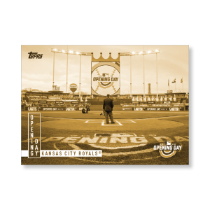 Kansas City Royals 2020 Opening Day Baseball Opening Day Poster Gold Ed. # to 1- artbble-pos-20odbb-2031-gold-s