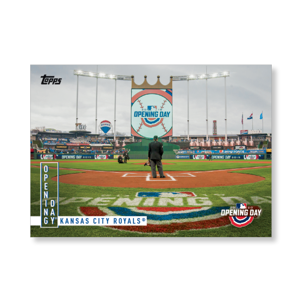 Kansas City Royals 2020 Opening Day Baseball Opening Day Poster # to 99- artbble-pos-20odbb-2031-s