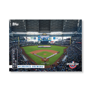 Milwaukee Brewers 2020 Opening Day Baseball Opening Day Poster # to 99- artbble-pos-20odbb-2034-s