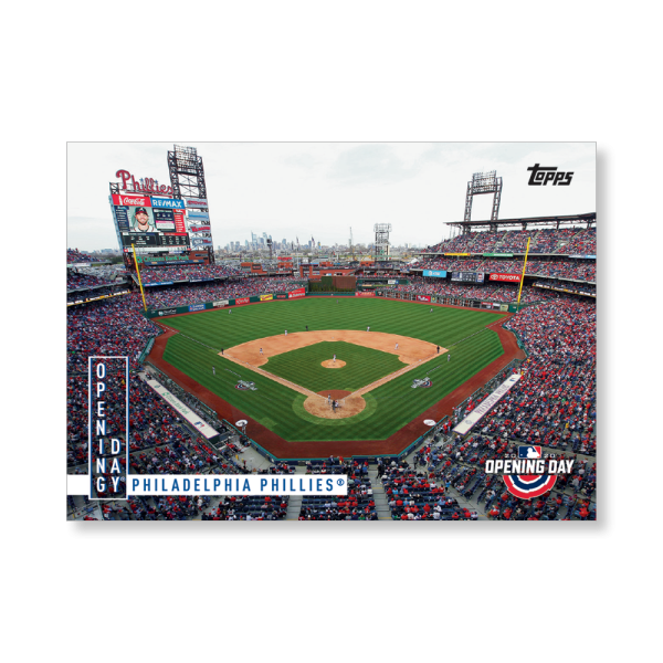 Philadelphia Phillies 2020 Opening Day Baseball Opening Day Poster # to 99- artbble-pos-20odbb-2038-s