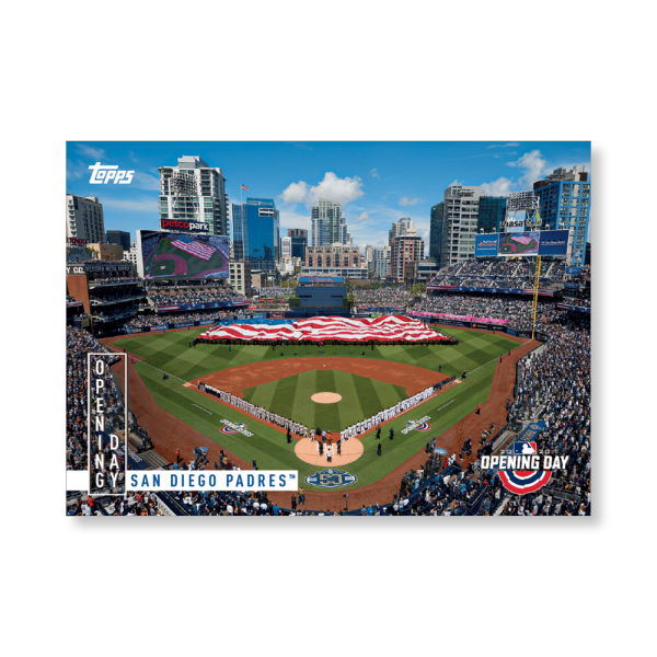 San Diego Padres 2020 Opening Day Baseball Opening Day Poster # to 99- artbble-pos-20odbb-2039-s