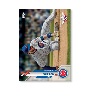 Kris Bryant 2020 Opening Day Baseball Base Card Image Variations Poster # to 99- artbble-pos-20odbb-2051-s