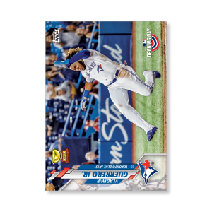 Vladimir Guerrero Jr. 2020 Opening Day Baseball Base Card Image Variations Poster # to 99- artbble-pos-20odbb-2053-s