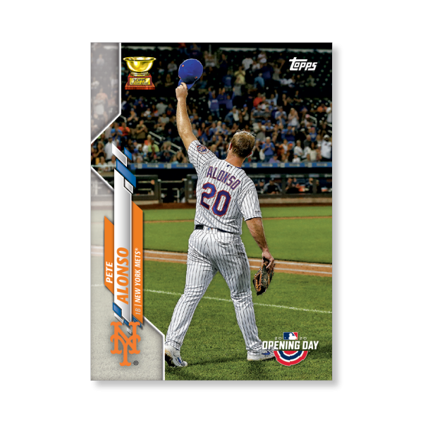 Pete Alonso 2020 Opening Day Baseball Base Card Image Variations Poster # to 99- artbble-pos-20odbb-2056-s