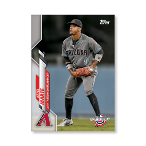 Ketel Marte 2020 Opening Day Baseball Base Card Image Variations Poster # to 99- artbble-pos-20odbb-2060-s