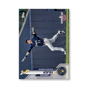 Christian Yelich 2020 Opening Day Baseball Base Card Image Variations Poster # to 99- artbble-pos-20odbb-2069-s