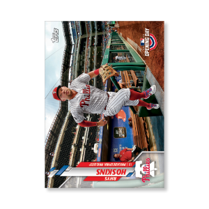 Rhys Hoskins 2020 Opening Day Baseball Base Card Image Variations Poster # to 99- artbble-pos-20odbb-2076-s