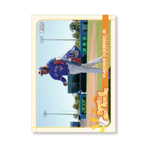 Vladimir Guerrero Jr. 2020 Opening Day Baseball Spring Has Sprung Poster # to 99- artbble-pos-20odbb-2120-s