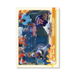 Yordan Alvarez 2020 Opening Day Baseball Spring Has Sprung Poster # to 99- artbble-pos-20odbb-2122-s