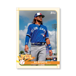 Bo Bichette 2020 Opening Day Baseball Spring Has Sprung Poster # to 99- artbble-pos-20odbb-2123-s