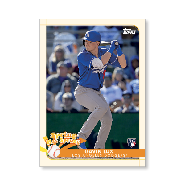 Gavin Lux 2020 Opening Day Baseball Spring Has Sprung Poster # to 99- artbble-pos-20odbb-2124-s