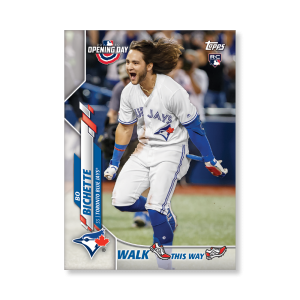 Bo Bichette 2020 Opening Day Baseball Walk This Way Poster # to 99- artbble-pos-20odbb-6009-s