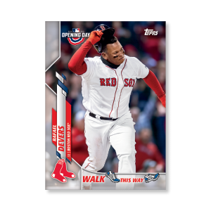 Rafael Devers 2020 Opening Day Baseball Walk This Way Poster # to 99- artbble-pos-20odbb-6015-s