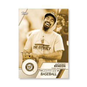 Anthony Rendon 2020 Opening Day Baseball The Lighter Side of Baseball Poster Gold Ed. # to 1- artbble-pos-20odbb-6064-gold-s