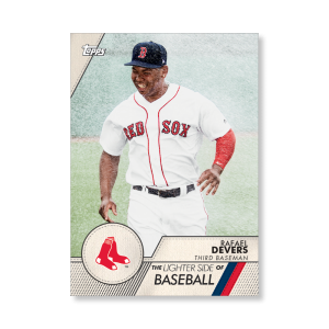 Rafael Devers 2020 Opening Day Baseball The Lighter Side of Baseball Poster # to 99- artbble-pos-20odbb-6073-s