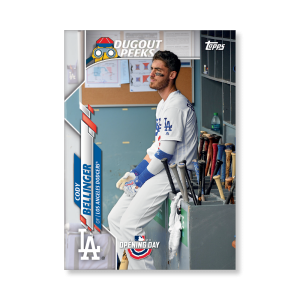 Cody Bellinger 2020 Opening Day Baseball Dugout Peaks Poster # to 99- artbble-pos-20odbb-6106-s