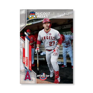2020 Topps Opening Day Baseball Oversized Complete Dugout Peaks Set (20 Cards) - # to 49- artbble-16c2s-20odbb-set07