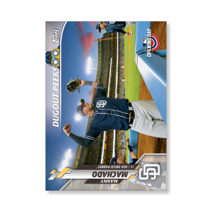 Manny Machado 2020 Opening Day Baseball Dugout Peaks Poster # to 99- artbble-pos-20odbb-6112-s