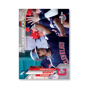 Francisco Lindor 2020 Opening Day Baseball Dugout Peaks Poster # to 99- artbble-pos-20odbb-6113-s