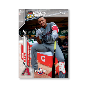 Ketel Marte 2020 Opening Day Baseball Dugout Peaks Poster # to 99- artbble-pos-20odbb-6115-s