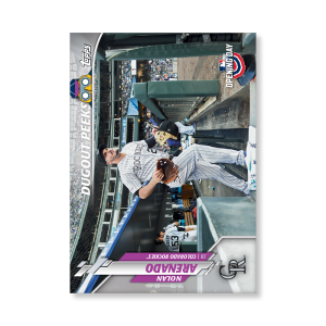 Nolan Arenado 2020 Opening Day Baseball Dugout Peaks Poster # to 99- artbble-pos-20odbb-6116-s