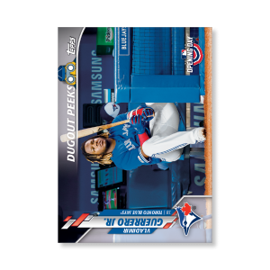 Vladimir Guerrero Jr. 2020 Opening Day Baseball Dugout Peaks Poster # to 99- artbble-pos-20odbb-6117-s