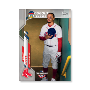Mookie Betts 2020 Opening Day Baseball Dugout Peaks Poster # to 99- artbble-pos-20odbb-6119-s