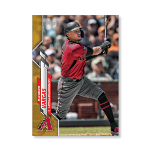 Ildemaro Vargas 2020 Topps Series 1 Base Card Poster Gold Ed. # to 1- artbble-pos-20tbb1-1015-gold-s