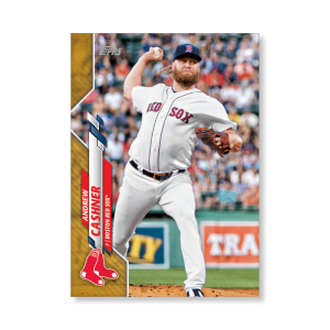 Andrew Cashner 2020 Topps Series 1 Base Card Poster Gold Ed. # to 1- artbble-pos-20tbb1-1031-gold-s