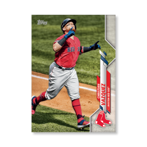 Christian Vazquez 2020 Topps Series 1 Base Card Poster # to 99- artbble-pos-20tbb1-1035-s