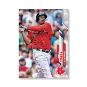 Rafael Devers 2020 Topps Series 1 Base Card Poster # to 99- artbble-pos-20tbb1-1037-s