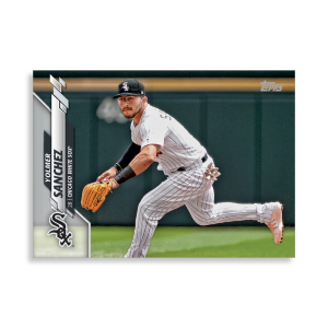 Yolmer Sanchez 2020 Topps Series 1 Base Card Poster # to 99- artbble-pos-20tbb1-1051-s