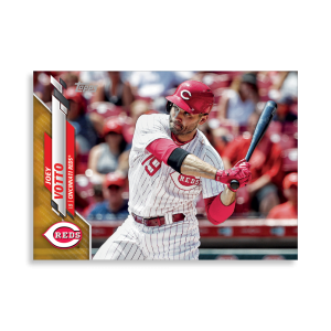 Joey Votto 2020 Topps Series 1 Base Card Poster Gold Ed. # to 1- artbble-pos-20tbb1-1059-gold-s