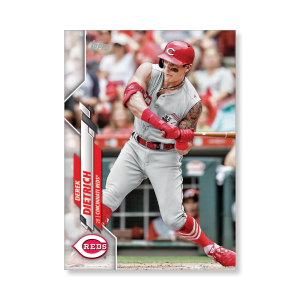 Derek Dietrich 2020 Topps Series 1 Base Card Poster # to 99- artbble-pos-20tbb1-1060-s