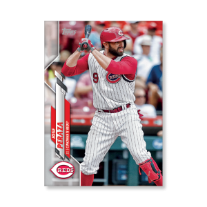 Jose Peraza 2020 Topps Series 1 Base Card Poster # to 99- artbble-pos-20tbb1-1061-s