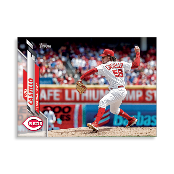Luis Castillo 2020 Topps Series 1 Base Card Poster # to 99- artbble-pos-20tbb1-1063-s