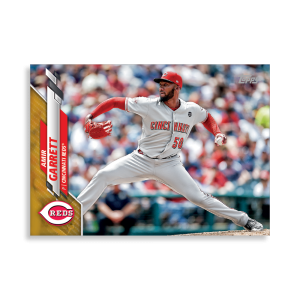 Amir Garrett 2020 Topps Series 1 Base Card Poster Gold Ed. # to 1- artbble-pos-20tbb1-1066-gold-s