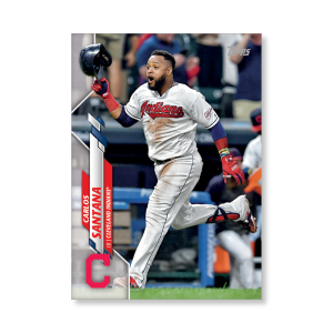 Carlos Santana 2020 Topps Series 1 Base Card Poster # to 99- artbble-pos-20tbb1-1068-s