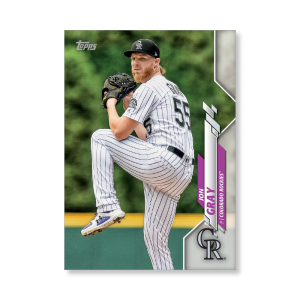 Jon Gray 2020 Topps Series 1 Base Card Poster # to 99- artbble-pos-20tbb1-1080-s