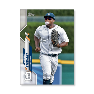 Christin Stewart 2020 Topps Series 1 Base Card Poster # to 99- artbble-pos-20tbb1-1085-s