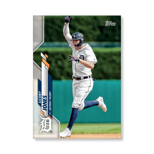 JaCoby Jones 2020 Topps Series 1 Base Card Poster # to 99- artbble-pos-20tbb1-1086-s