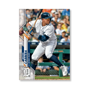 Miguel Cabrera 2020 Topps Series 1 Base Card Poster # to 99- artbble-pos-20tbb1-1087-s