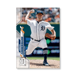 Jordan Zimmermann 2020 Topps Series 1 Base Card Poster # to 99- artbble-pos-20tbb1-1088-s