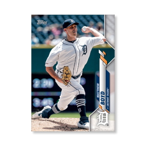 Matthew Boyd 2020 Topps Series 1 Base Card Poster # to 99- artbble-pos-20tbb1-1089-s