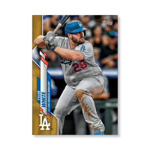 Tyler White 2020 Topps Series 1 Base Card Poster Gold Ed. # to 1- artbble-pos-20tbb1-1096-gold-s