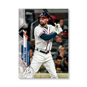 Billy Hamilton 2020 Topps Series 1 Base Card Poster # to 99- artbble-pos-20tbb1-1103-s