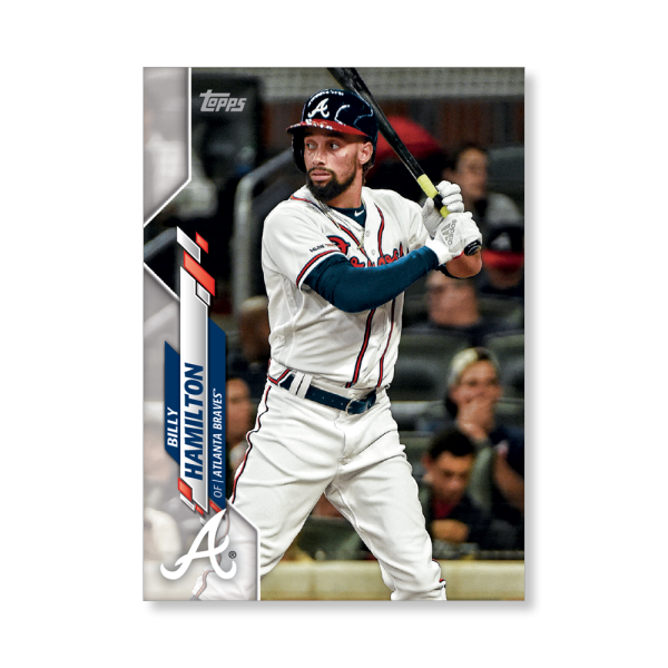 Billy Hamilton 2020 Topps Series 1 Base Card Poster # to 99- artbble-pos-20tbb1-1103-s