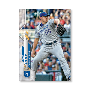 Brad Keller 2020 Topps Series 1 Base Card Poster # to 99- artbble-pos-20tbb1-1105-s