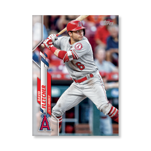David Fletcher 2020 Topps Series 1 Base Card Poster # to 99- artbble-pos-20tbb1-1108-s
