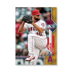Luis Garcia 2020 Topps Series 1 Base Card Poster Gold Ed. # to 1- artbble-pos-20tbb1-1115-gold-s